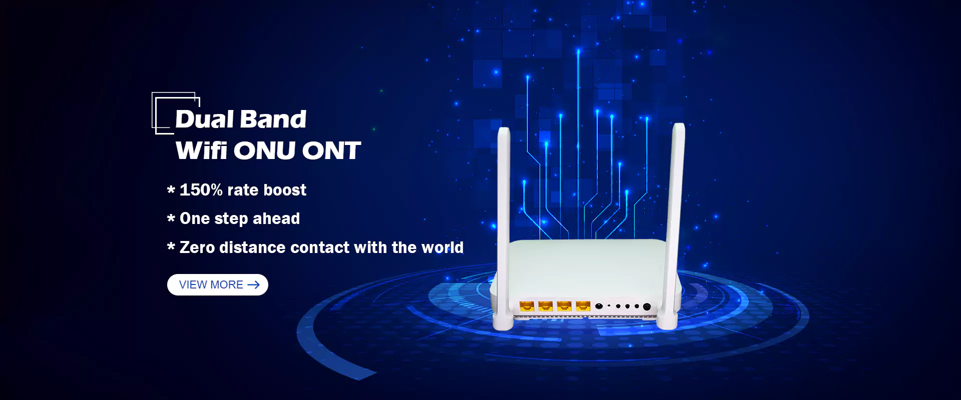 Txina Banda Dual WiFi5 Onu Ont